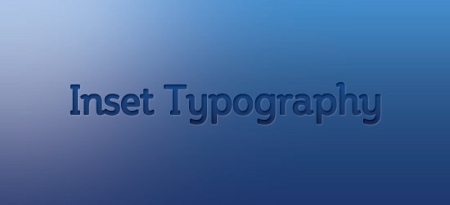 Inset Typography